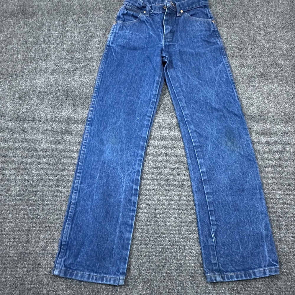 Wrangler Boys 10 Slim Cowboy Cut Western Jeans Blue Denim 1013MWZBP Medium Wash
